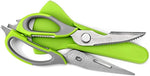 Kitchen Scissors Shears By Simple Health, Safe Heavy Duty Multifunction Take Apart Poultry Shears for Quick and Easy Cooking, Stainless Steel, Life Green - by Simple Health Global