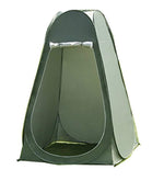 Faswin Pop Up Pod Toilet Tent Privacy Shelter Tent Camping Shower Potable Outdoor Changing Room Dark Green