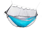 Camping Hammock Mosquito Bug Net: Lightweight Breathable Mesh Netting - Insect Repellent Tent with Strong Paracord Straps and Compression Stuff Sack