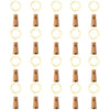 LEDIKON 20 Pack 20 Led Wine Bottle Lights with Cork,3.3Ft Silver Wire Warm White Cork Lights Battery Operated Fairy Mini String Lights for Wedding Party Wine Liquor Bottles Crafts Christmas Decor