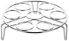 Netany 2 Piece Stainless Steel Egg Steamer Rack for Instant Pot Accessories /Steam Rack for Pressure Cooker Accessories