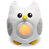 Bubzi Co White Noise Sound Machine & Sleep Aid Night Light. New Baby Gift, Woodland Owl Decor Nursery & Portable Soother Stuffed Animals Owl with 10 Popular Songs for Crib to Comfort Plush Toy by Bubzi Co