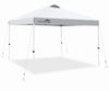 EAGLE PEAK 10’ x 10' Pop Up Canopy Tent Instant Outdoor Canopy Straight Leg Shelter with 100 Square Feet of Shade (White)