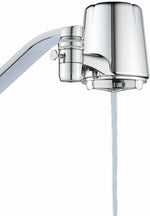 Culligan FM-25 Faucet Mount Filter with Advanced Water Filtration, Chrome Finish