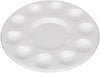 Olia Design Round Professional Plastic Paint Platte Tray White - RoundPlatte