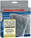 MarineLand Premium Activated Carbon Bags, for Chemical Filtration in Aquariums, 2-Count