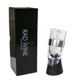 RAD WINE Aerator Decanter Pourer with No Drip Stand and Gift Box and Pouch