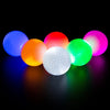 ILYSPORT LED Light up Golf Balls, Glow in The Dark Night Golf Balls - Multi Colors of Blue, Orange, Red, White, Green, Pink - Pack of 6