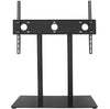 WALI TVS002 Universal Stand Table Top for Most 23”-42” LED LCD Flat Screen TV, VESA up to 200 x 400mm with Tilt Height Adjustment, Black