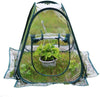 porayhut Clear PVC Greenhouse Cover Flower House Mini Gardening Plant Flower Pop Up Tent，Backyard Greenhouse Cover for Cold Frost Protector Gardening Plants