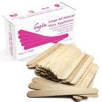 Begin Large All Natural Wax Applicator Sticks 6" (Pack of 100)