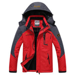 Men's Winter Coats Mountain Ski Jacket Warm Snow Jacket Waterproof Windproof Rain Jacket for Hiking Camping Outwear