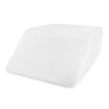 Comfort And Support Memory Foam Elevating Leg Rest Pillow - Sciatica, Pregnancy, and Knee Pain Relief - Layered Memory Foam With Washable Pillow Case