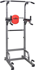 RELIFE REBUILD YOUR LIFE Power Tower Workout Dip Station for Home Gym Strength Training Fitness Equipment Newer Version