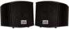 Acoustic Audio AA321B Mountable Indoor Speakers 400 Watts Black Bookshelf Pair