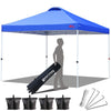 MASTERCANOPY Set of 4 Weights Bags for Pop Up Portable Folding Canopy, Black