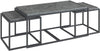 Martin Svensson Home 890869 Huntington, Grey Solid Wood C Table