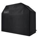 Homitt Gas Grill Cover, 58-inch 3-4 Burner 600D Heavy Duty Waterproof BBQ Cover with Handles and Straps for Most Brands of Grill -Black