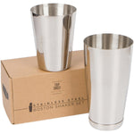 Boston Shaker: Professional Stainless Steel Cocktail Shaker Set, including 18oz Unweighted & 28oz Weighted Shaker Tins