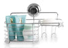 BINO SMARTSUCTION Rust Proof Stainless Steel Shower Caddy, Combo Basket