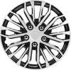 Pilot Automotive WH555-16GM-B Universal Fit Spyder Wheel Cover [Set of 4]