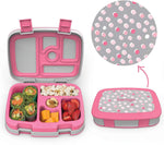 Bentgo Kids Prints (Unicorn) - Leak-Proof, 5-Compartment Bento-Style Kids Lunch Box - Ideal Portion Sizes for Ages 3 to 7 - BPA-Free and Food-Safe Materials