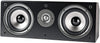 Polk Audio CS1 Series II Center Channel Speaker | Unique Design | Stand Alone or a Complement to Monitor 40, 60, and 70 Speakers | Detachable Grille | Black