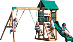 Backyard Discovery Buckley Hill Wooden Swing Set