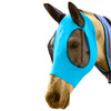 DakPets Horse Fly Mask with Ears - Comfort Fit Fly Mask – Protects The Horse from Insects and Irritants - Lightweight & Comfortable Stretchy Lycra & Mesh UV Equine Fly Mask - Protects Eyes and Ears