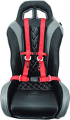 4 Point Harness with 2 Inch Padding (Ez Buckle Technology) (Black)