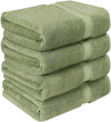 Utopia Towels Premium Bath Towels (Pack of 4, 27 x 54 inches) 100% Ring-Spun Cotton Towel Set (Grey)