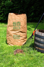 Tapix Lawn and Leafs Bags 30 Gallon • Lawn & Leaf Refuse Bags • Environmental Friendly Leaf Bags Paper (24 Count)