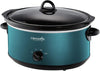 Crockpot SCV700-KT Deisgn to Shine 7QT Slow Cooker, Turquoise