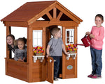 Backyard Discovery Columbus All Cedar Wood Playhouse