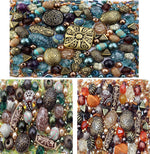 3 x Packs of Adults Acrylic Jewelry Making Mixed Beads